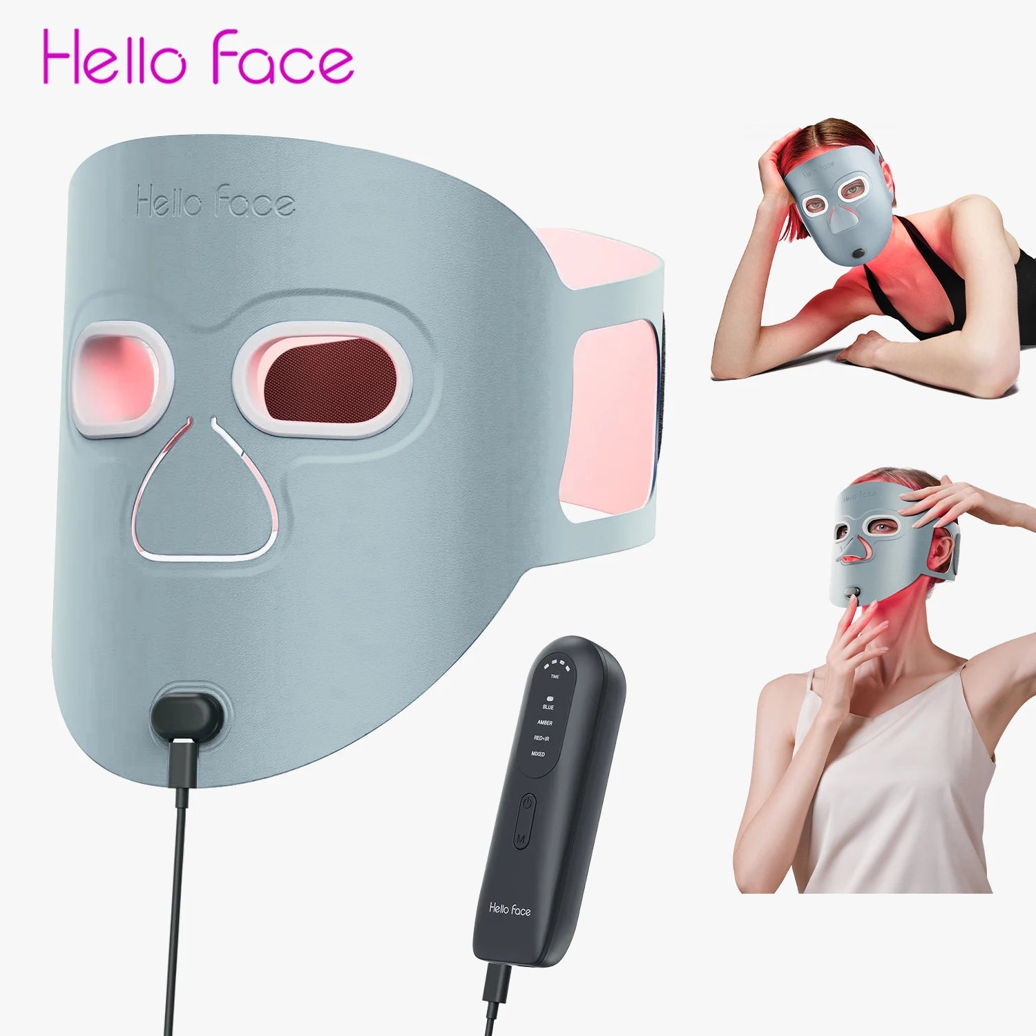 Pura Forma Hello Mask — Terapia LED Gift Edition