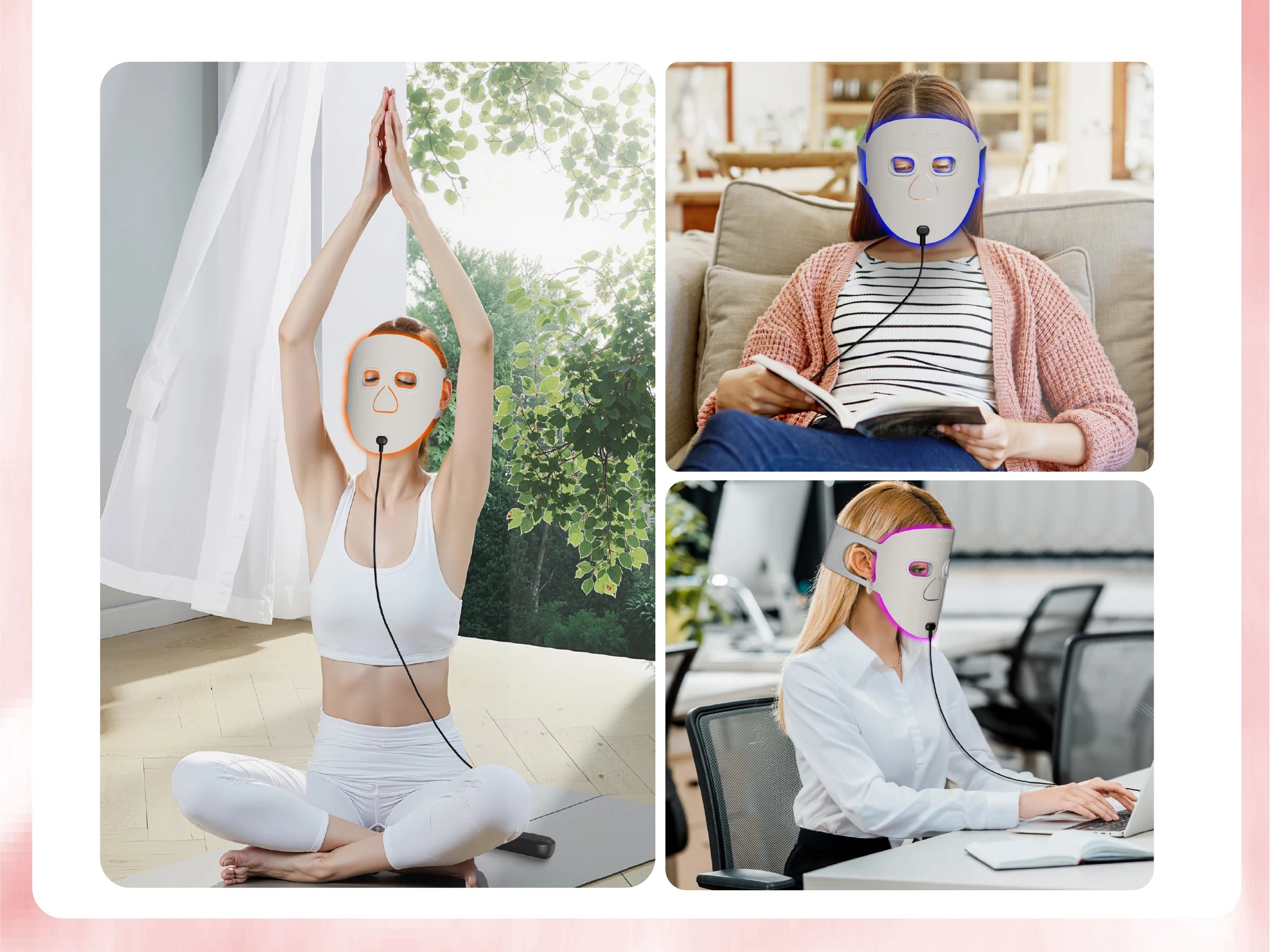 Pura Forma Hello Mask — Terapia LED Gift Edition