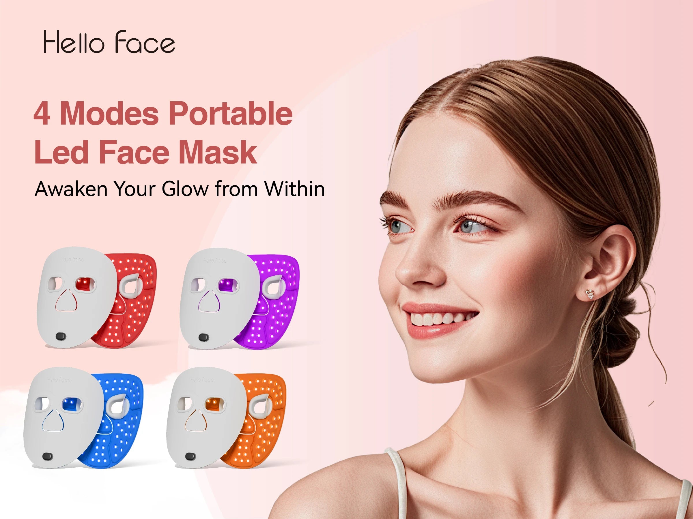 Pura Forma Hello Mask — Terapia LED Gift Edition